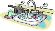 Image result for kitchen cleanup clip art