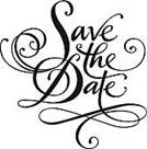 Image result for free clipart save the date